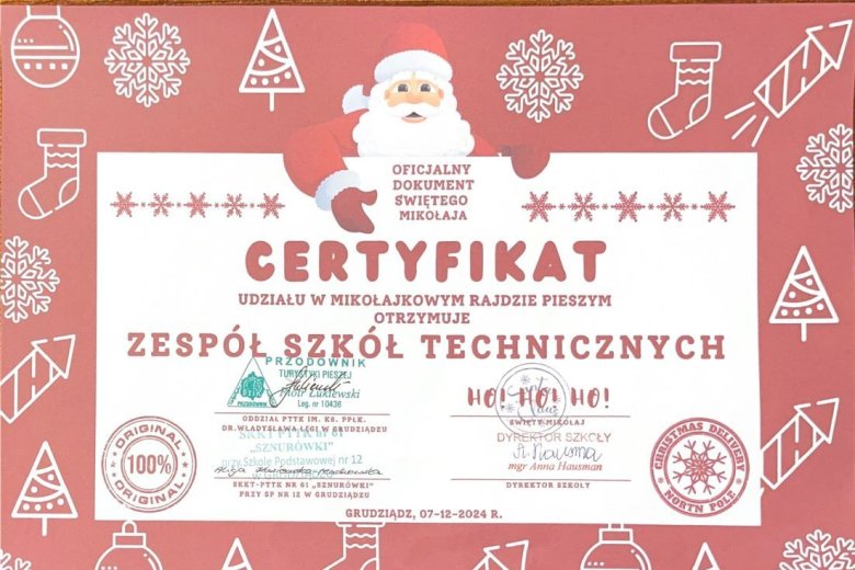 Mikołajkowy Rajd Pieszy