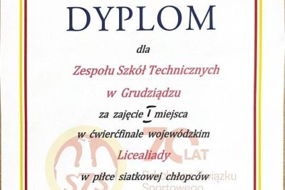 Ćwierćfinał Licealiady piłki siatkowej chłopców